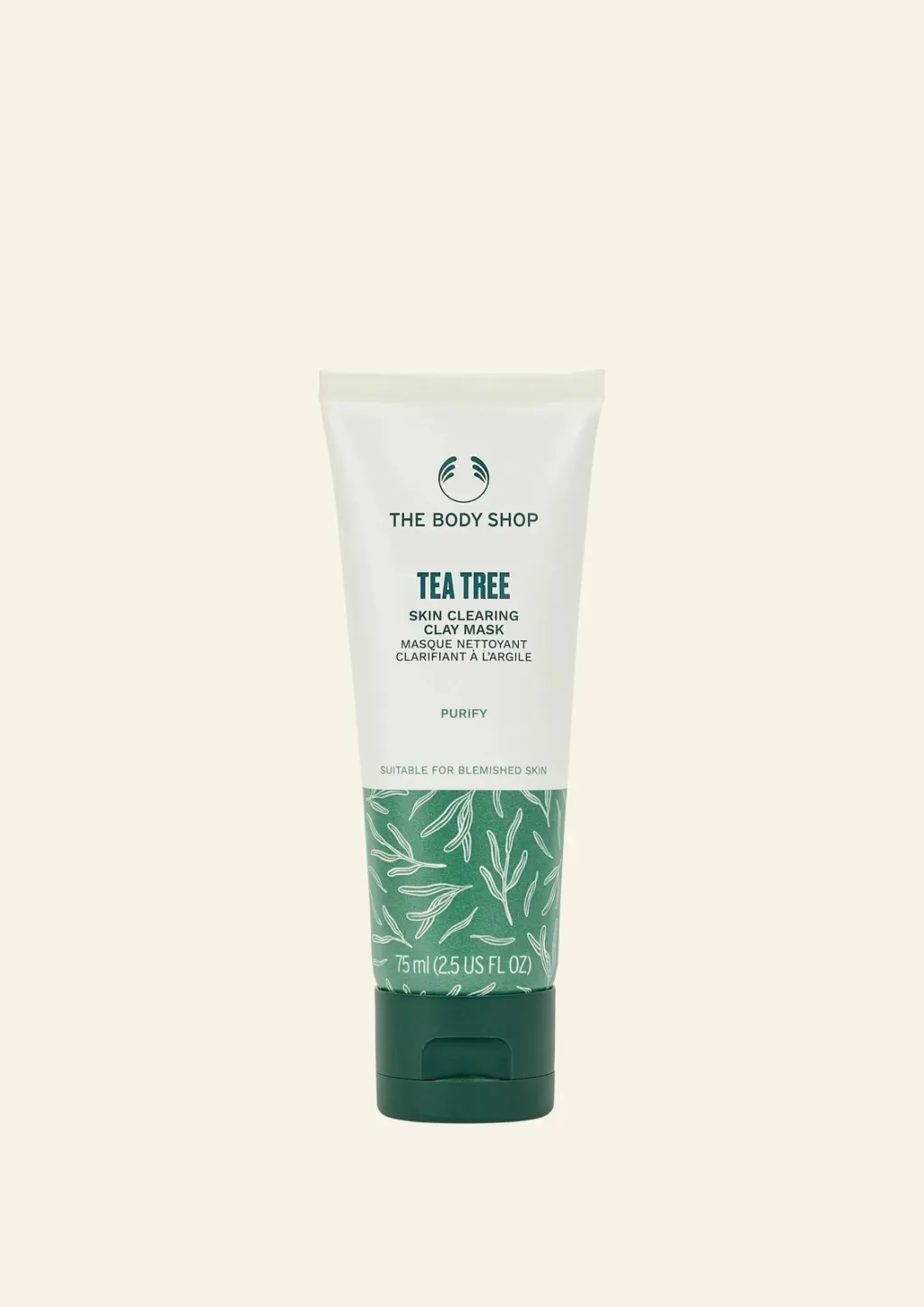 Tea Tree - Maskë me Argjilë për Pastrimin e Lëkurës 75 ML - 1