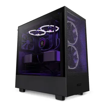 PC BLD INTEL CORE i7 14700K GIGABYTE RTX 4070 12GB EAGLE 32GB DDR5/ 1TB SSD M.2 LIQUD COOLER NZXT 240 B760 CASE NZXT H5 FLOW RGB MATE BLACK