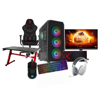 GAMING BUNDLE MATCH 2 -RYZEN 5 5600X GEFORCE RTX4060 8GB 16GB/ 512GB SSD M.2