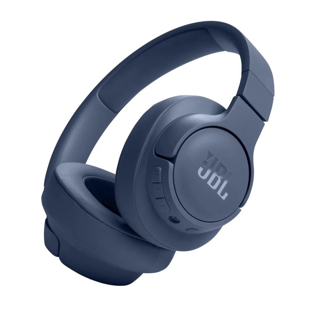 Kufje Bluetooth JBL Tune 720BT, Bluetooth 5.3, 76 orë bateri, USB-C, blu - 1