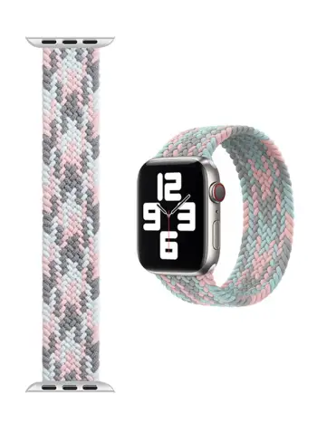 RRIP PER APPLE WATCH WIWU SOLO LOOP (L:155mm) 1-6/SE 42-44mm GRAY PINK BLUE