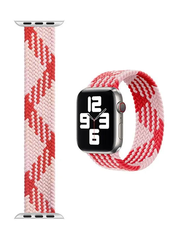 RRIP PER APPLE WATCH WIWU SOLO LOOP (S:115mm) 1-6/SE 38-40mm PINK RED - 1