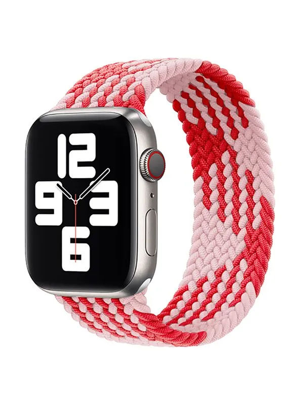 RRIP PER APPLE WATCH WIWU SOLO LOOP (S:115mm) 1-6/SE 38-40mm PINK RED - 3