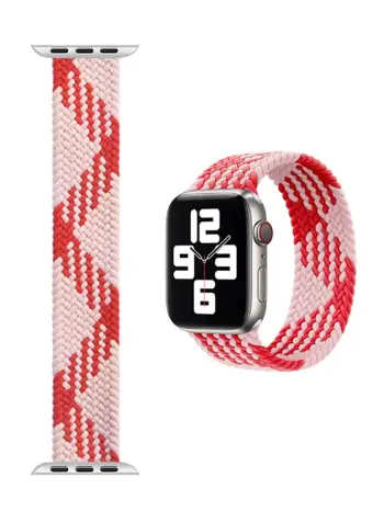 RRIP PER APPLE WATCH WIWU SOLO LOOP (S:115mm) 1-6/SE 38-40mm PINK RED