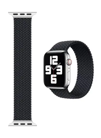 RRIP PER APPLE WATCH WIWU SOLO LOOP (M:160mm) 1-6/SE 42-44mm BLACK