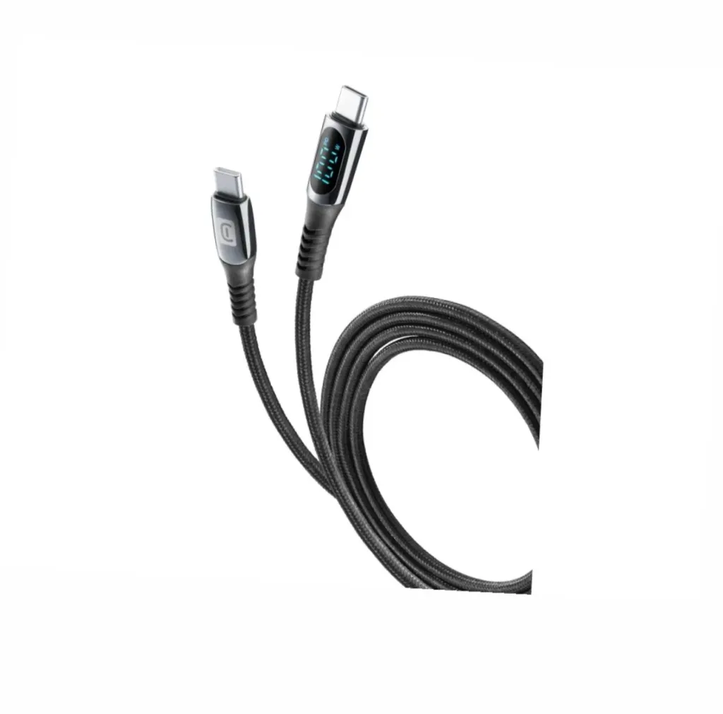 KABLLO USB-C 2m CELLULARLINE POWER DISPLAY USBDATADISC2CTAB2K BLACK - 1