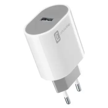 MBUSHES TELEFONI 12W USB CELLULARLINE UNIVERSAL WHITE
