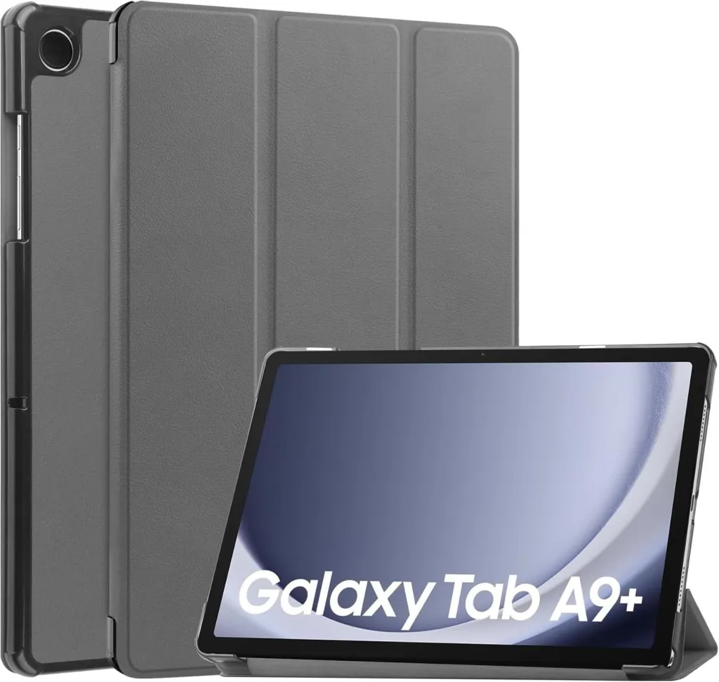 COVER PER TABLET SAMSUNG TAB A9+ 11″ ZORE FLIP SRT15 GRAY - 1