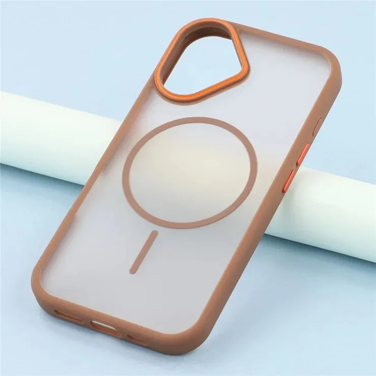 COVER PER IPHONE 16 ROCKYMILE MAGSAFE BROWN - 2