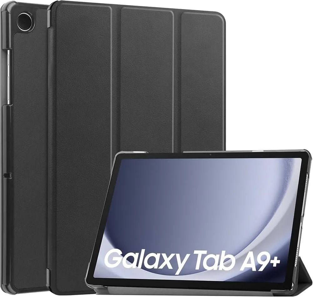 COVER PER TABLET SAMSUNG TAB A9+ 11″ ZORE FLIP SRT15 BLACK - 1