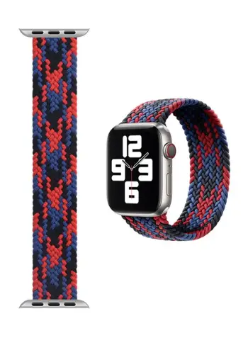 RRIP PER APPLE WATCH WIWU SOLO LOOP (M:142mm) 1-6/SE 42-44mm BLACK RED DARK BLUE