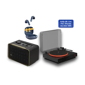 SPINNER JBL BLUETOOTH DHE SPIKER JBL AUTHENTICS 200 BLACK