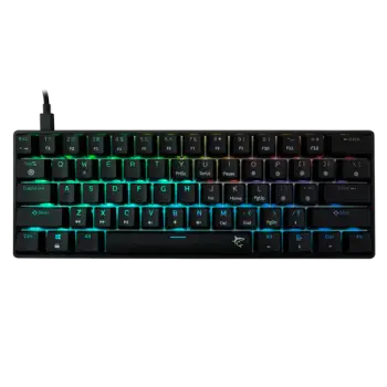 TASTIERE WHITE SHARK GK-0044111 BLACK