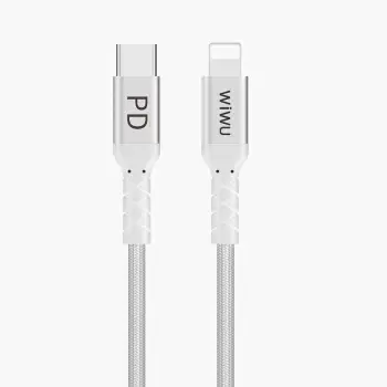 KABLLO TYPE-C LIGHTNING WIWU WP101 MFI GRAY