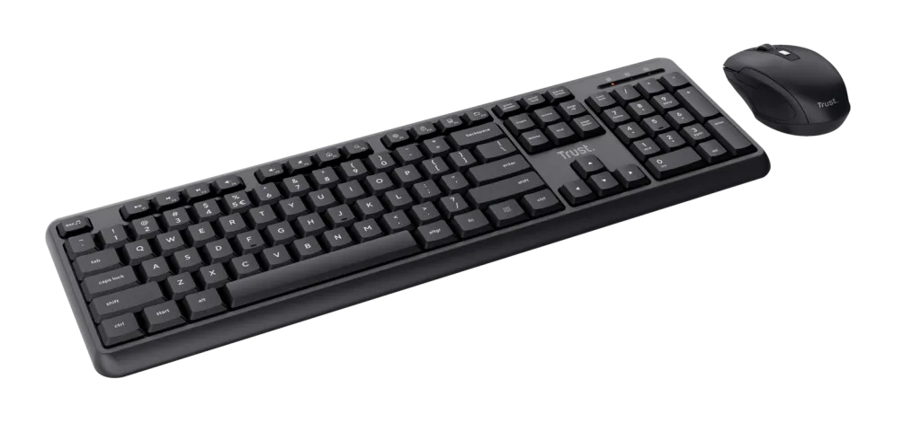 TASTIERE + MOUSE TRUST ODY SILENT BLACK - 2