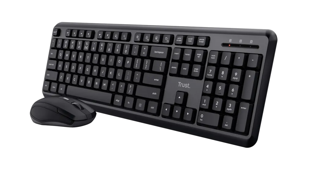 TASTIERE + MOUSE TRUST ODY SILENT BLACK - 3