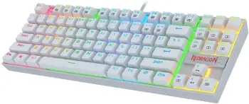 TASTERE GAMING REDRAGON KUMARA K552W RGB WHITE