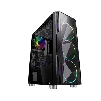 PC BLD INTEL CORE i5 12400F NVIDIA RTX 3060 12GB 16GB DDR4 512 GB SSD M.2 KINGSTON PS 600W MS ARMOR V315 BLACK