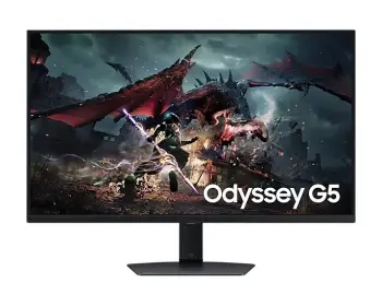 Monitor Samsung Odyssey G5 LS27DG500EUXEN, 27", IPS, QHD, 180Hz, HDR, i zi