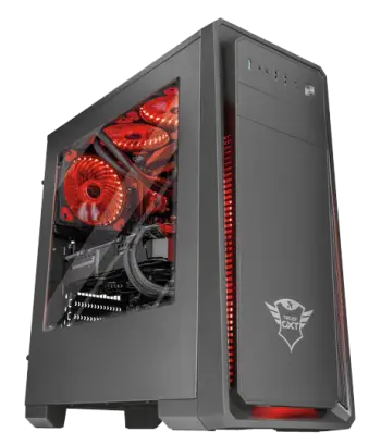 PC GAMING BLD B450 RYZEN 5 5600X 6C/12T 3.7/4.6 GHz 3MB L2/ 32MB L3 RAM 16GB DDR4 3333MHz 512GB M.2 AMD RADEON RTX 6600XT G-PRO 8GB GDDR6 16000 Mhz 750W 80 PLUS GOLD CASE TRUST GXT 1110 CAAB1000