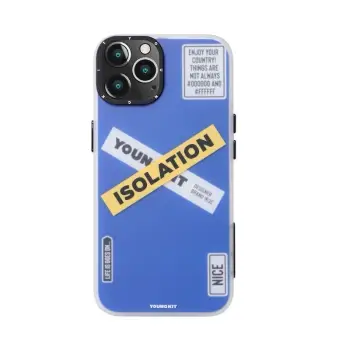 COVER PER IPHONE 13 PRO YOUNGKIT HOLIDAY CL007 BLUE
