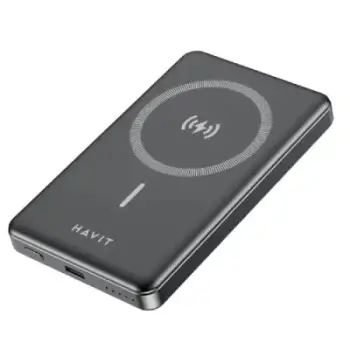 POWER BANK MAGNETIK 10000 mAh HAVIT PB5224 BLACK