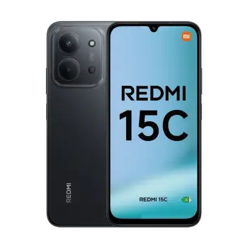 SMARTPHONE XIAOMI REDMI 15C 4/128GB MIDNIGHT BLACK