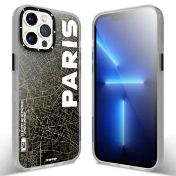 COVER PER IPHONE 13 PRO MAX YOUNGKIT WORLD TRIP SERIES PARIS CL015 YELLOW