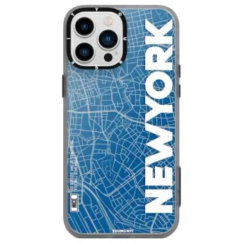 COVER PER IPHONE 13 PRO YOUNGKIT WORLD TRIP SERIES YORK CL014 BLUE