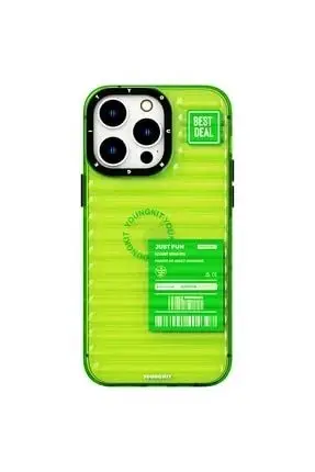COVER PER IPHONE 13 PRO MAX YOUNGKIT LUGGAGE FIREFLY LXX003 GREEN
