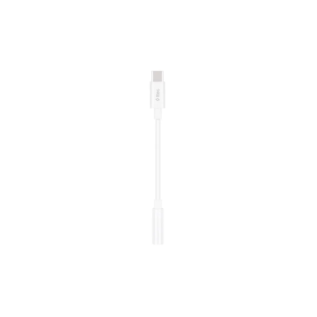KONVERTUES USB-C/ AUX TTEC 2AK04B 11cm WHITE - 1