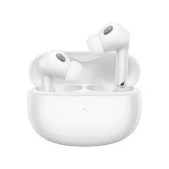 Kufje Xiaomi Buds 3T Pro TWS BHR5177GL, ANC 40 dB, Bluetooth 5.2, IP55, me kasë karikimi Qi, të bardha