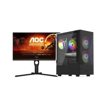 PC GAMING RUSH B BUNDLE BOX 1 DHE MONITOR GAMING 25″ FHD AOC 25G3ZM/BK