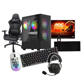 GAMING RUSH B BUNDLE BOX 3 PC GAMING BLD INTEL CORE i5-14600KF GEFORCE RTX4060 8GB TWIN X2 32GB/ 1TB SSD M.2 MSI H610M-E PRO TR2 S 700W CASE KRUX