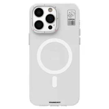 COVER PER IPHONE 15 PRO MAX YOUNGKIT YSZJCX004 TRANSPARENT
