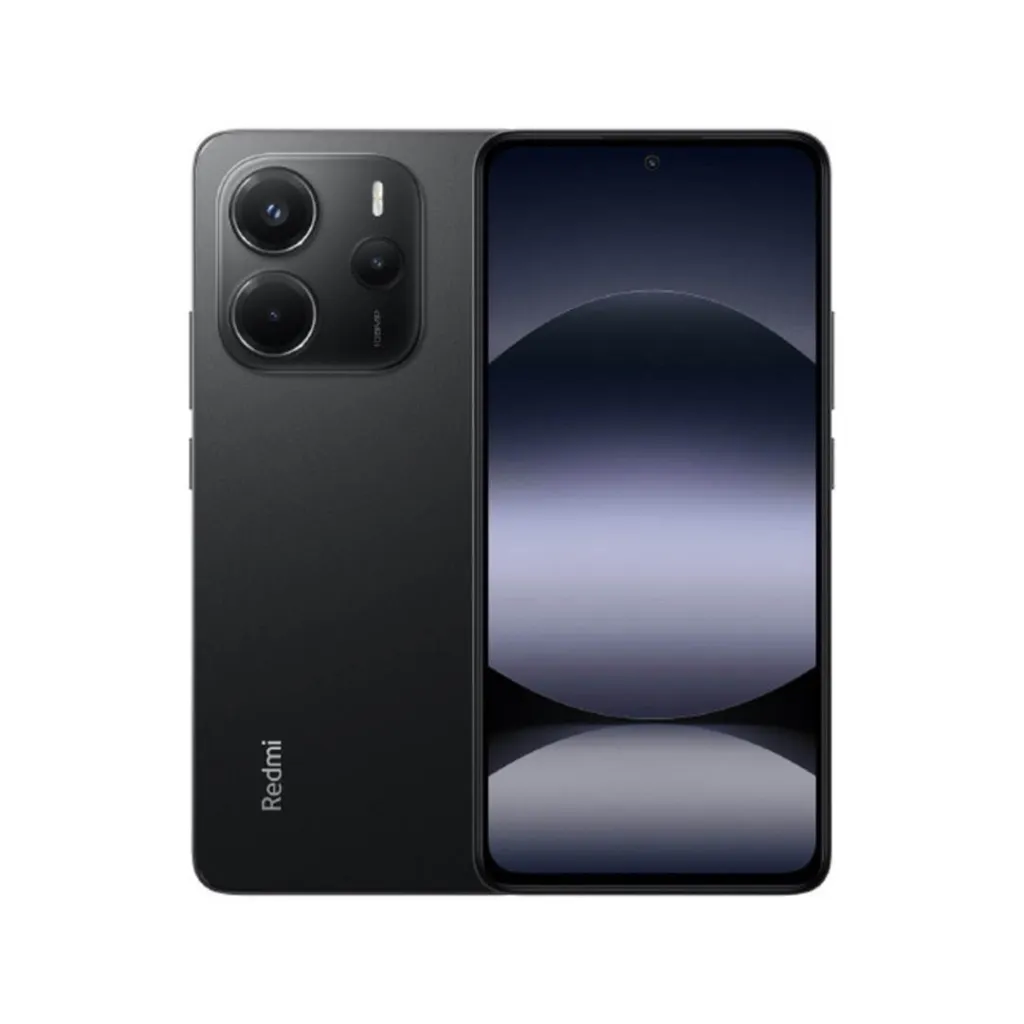 SMARTPHONE XIAOMI REDMI NOTE 14 6/128GB BLACK WITH CHARGER - 1