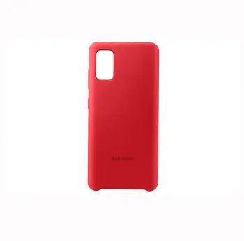 COVER SILICONE SAMSUNG A41 EF-PA415BREGEU RED