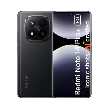 SMARTPHONE XIAOMI REDMI NOTE 14 PRO+ 5G 8/256GB MIDNIGHT BLACK WITH CHARGER