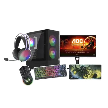 NOVEMBER BUNDLE 4 PC GAMING BLD INTEL CORE i5-14600KF GEFORCE RTX4060 8GB TWIN X2 32GB/ 1TB SSD M.2 MSI H610M-E PRO TR2 S 700W CASE KRUX
