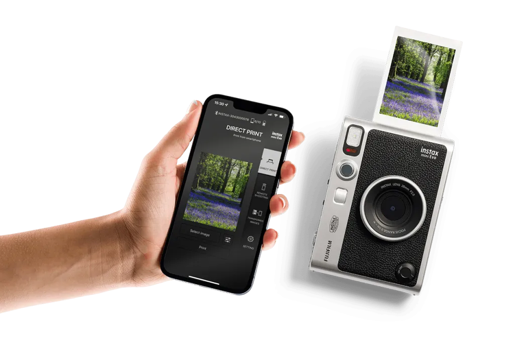 FOTOAPARAT FUJIFILM INSTAX MINI EVO BLACK - 2