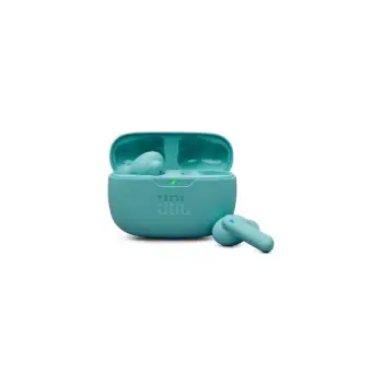 Kufje wireless JBL Wave Beam 2, ANC, Bluetooth 5.3, 40 orë, IP54, blu, me kuti karikimi
