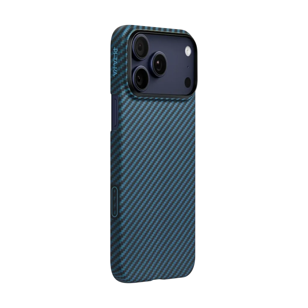 COVER PER APPLE IPHONE 17 PRO MAX PITAKA ULTRA SLIM MAGSAFE BLUE BLACK - 2