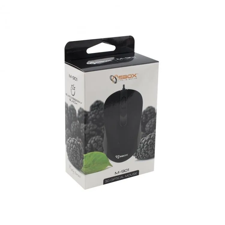 MAUS SBOX M-118 1000DPI BLACK - 3