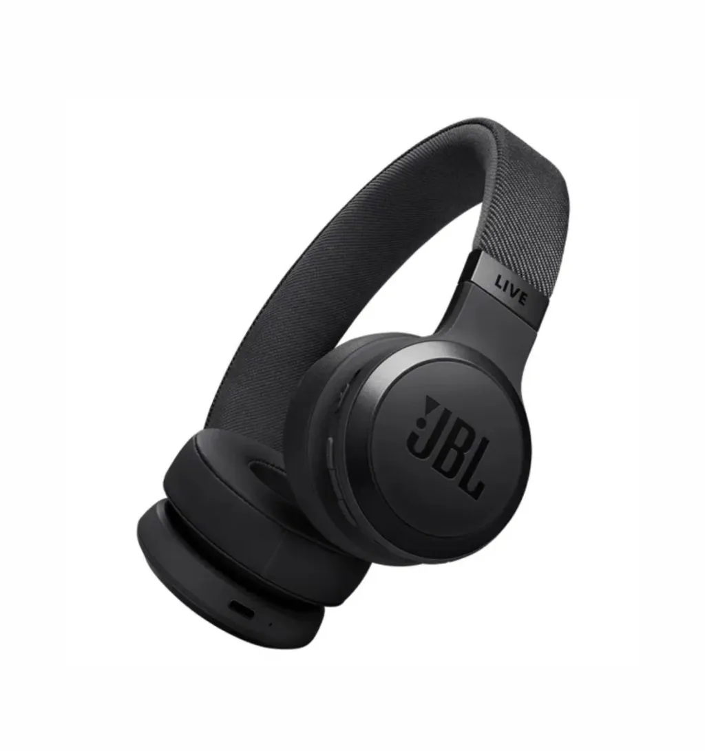 Kufje Bluetooth over-ear pa tela JBL Live 670NC, ANC, Bluetooth 5.3, 65h bateri, të zeza - 1