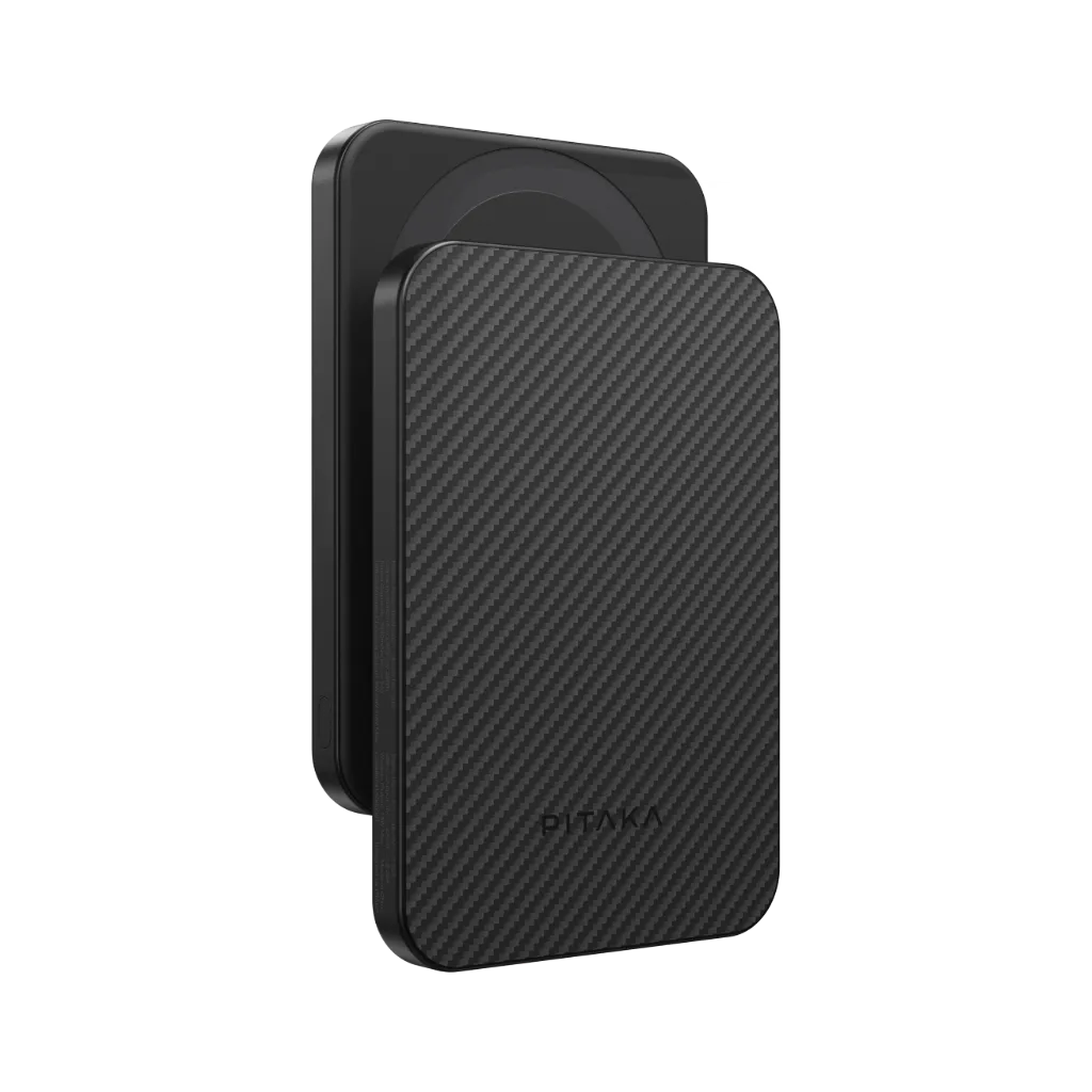 POWER BANK MAGSAFE 5000 mAh PITAKA Qi2 BLACK GRAY - 2