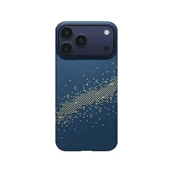 COVER PER APPLE IPHONE 17 PRO PITAKA STARPEAK ULTRA-SLIM MILKY WAS GALAXY MAGSAFE BLUE BLACK