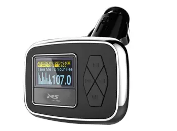 FM TRANSMETER MS TUNE02 BLACK