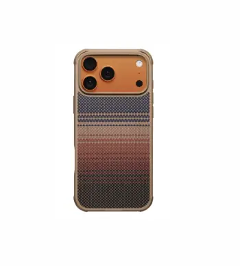 COVER PER APPLE IPHONE 17 PRO PITAKA MOONRISE ARAMID PROGUARD ULTRA SLIM MAGSAFE BLUE BLACK