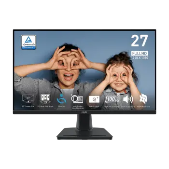 MONITOR 27″ MSI PRO MP275 100Hz BLACK