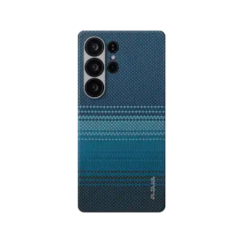 COVER PER SAMSUNG S25 ULTRA PITAKA TACTILE WOVEN ULTRA SLIM MAGSAFE MOONRISE